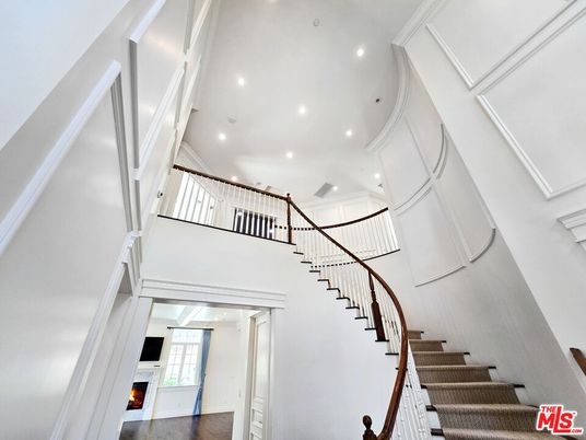 Fireplace, Interior, Recessed Lighting, Wood Texture Flooring