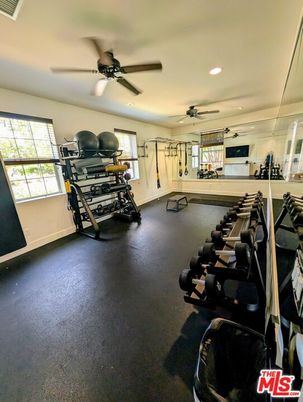 Fitness Equipment, Interior, Recessed Lighting