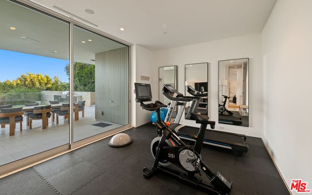 Fitness Equipment, Interior, Recessed Lighting
