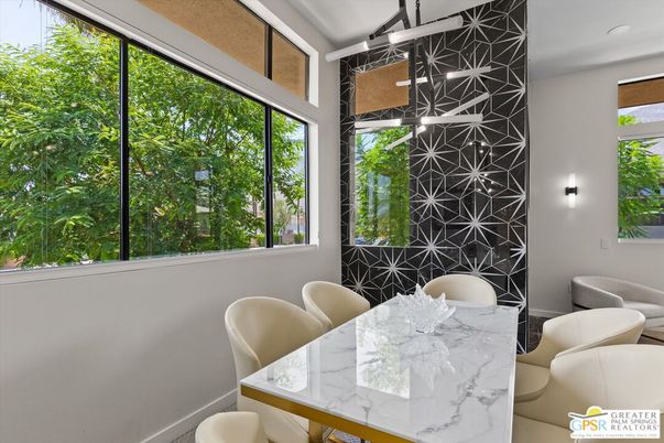 Dining room, Interior, Recessed Lighting