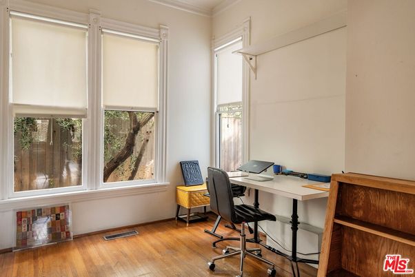 Home Office, Interior, Wood Texture Flooring