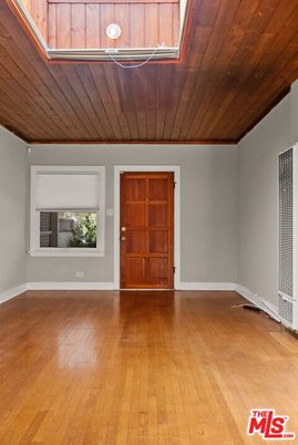 Empty room, Interior, Wooden Ceilings, Wood Texture Flooring
