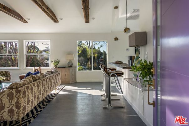Interior, Pendant Lights, Wooden Beams