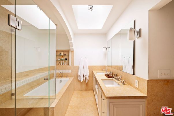 Bathroom, Dual Sink Vanities, Glass Shower, Interior