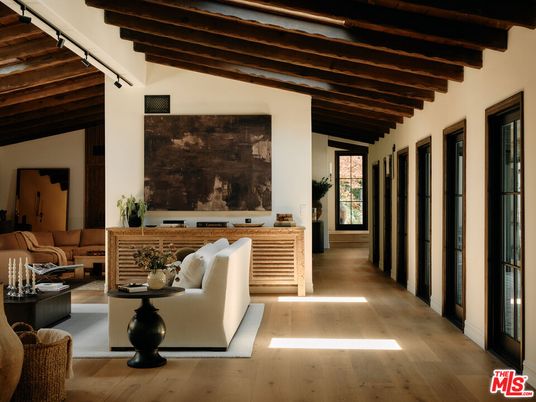 Interior, Living room, Wooden Beams, Wood Texture Flooring