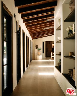 Interior, Wooden Beams, Wood Texture Flooring