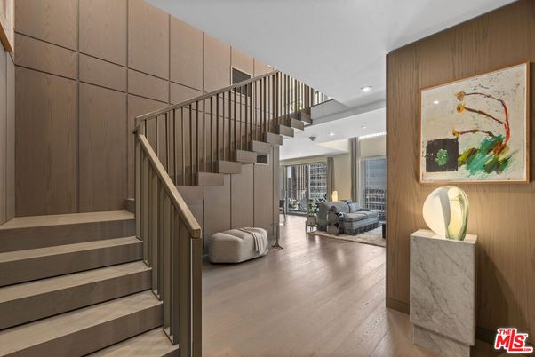 Interior, Recessed Lighting, Wood Texture Flooring, Wooden Walls