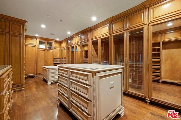 Interior, Recessed Lighting, Walk-in Closets, Wood Texture Flooring
