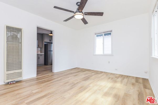 Empty room, Interior, Kitchen, Wood Texture Flooring