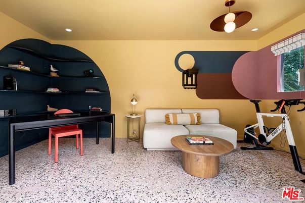 Home Office, Interior, Pendant Lights, Recessed Lighting