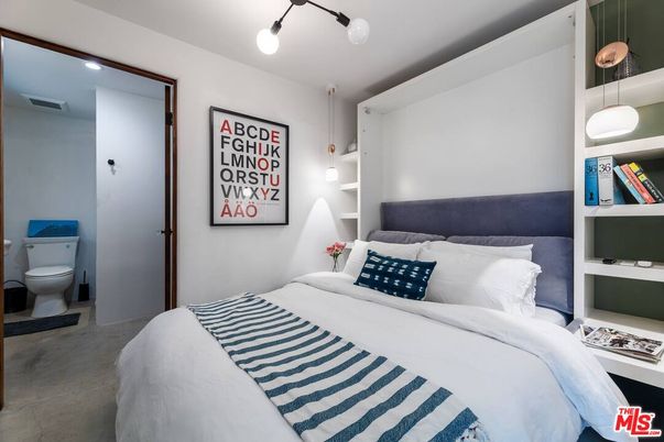 Bedroom, Interior, Pendant Lights, Recessed Lighting