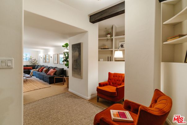 Interior, Living room, Wooden Beams