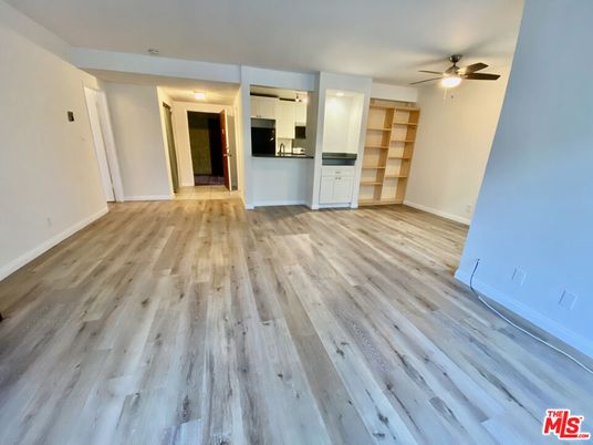 Empty room, Interior, Kitchen, Wood Texture Flooring
