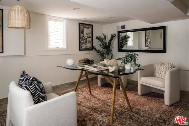Home Office, Interior, Recessed Lighting