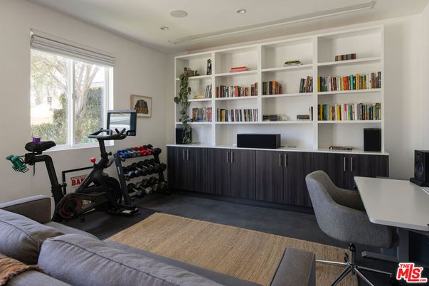 Fitness Equipment, Home Office, Interior, Recessed Lighting
