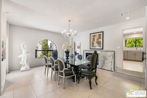 Chandelier, Dining room, Interior, Recessed Lighting