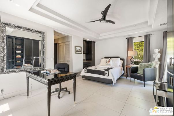 Bedroom, Home Office, Interior, Recessed Lighting