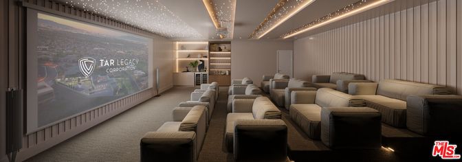 Interior, Recessed Lighting, Theatre Room