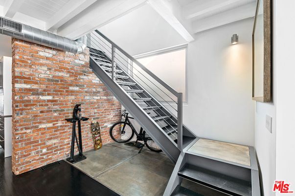 Interior, Stone Walls, Wood Texture Flooring