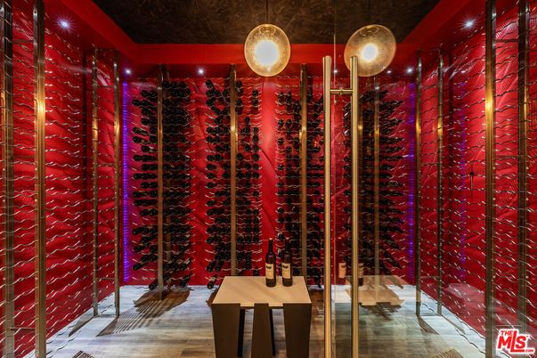 Interior, Pendant Lights, Wine Storage