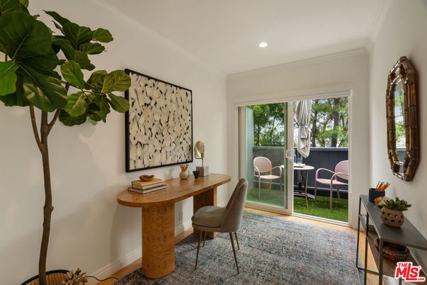 Home Office, Interior, Recessed Lighting