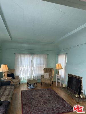Fireplace, Interior, Wood Texture Flooring