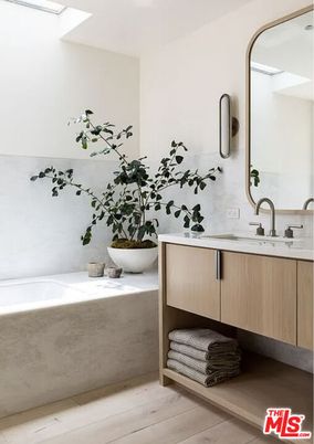 Bathroom, Dual Sink Vanities, Interior, Wood Texture Flooring