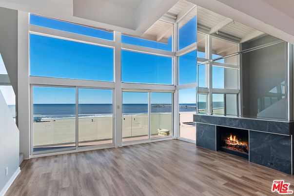 Fireplace, Interior, Water, Wood Texture Flooring
