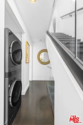 Interior, Recessed Lighting, Utility Closets, Washer, Wood Texture Flooring