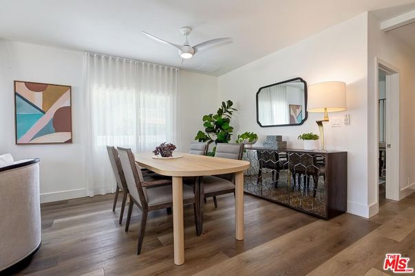 Dining room, Interior, Wood Texture Flooring