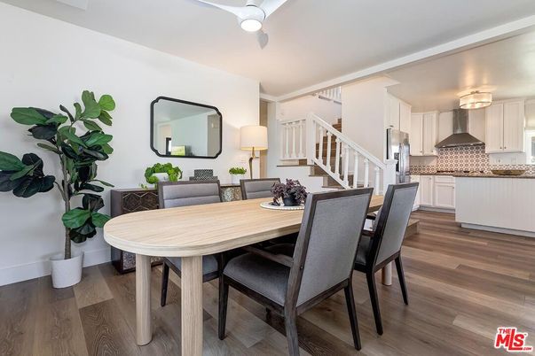 Dining room, Interior, Kitchen, Wood Texture Flooring