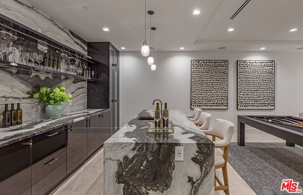 Billiard Table, Interior, Kitchen, Pendant Lights, Recessed Lighting