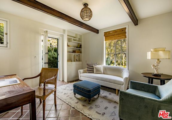 Interior, Living room, Wooden Beams