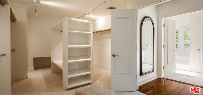 Interior, Walk-in Closets, Wood Texture Flooring