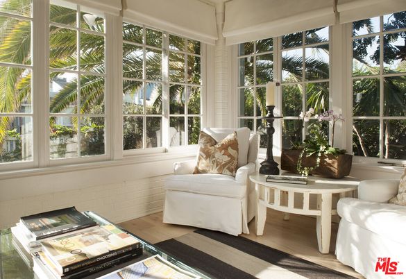 Interior, Sun Room, Wood Texture Flooring