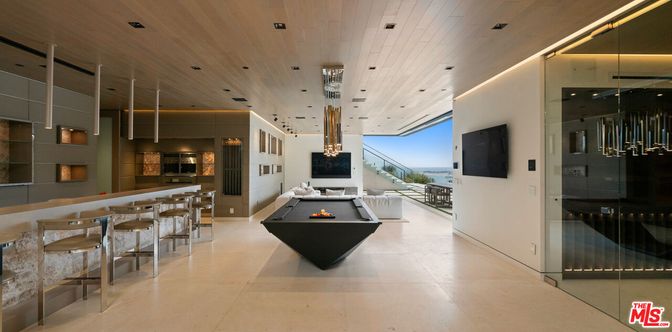 Fireplace, Interior, Pendant Lights, Recessed Lighting, Wooden Ceilings