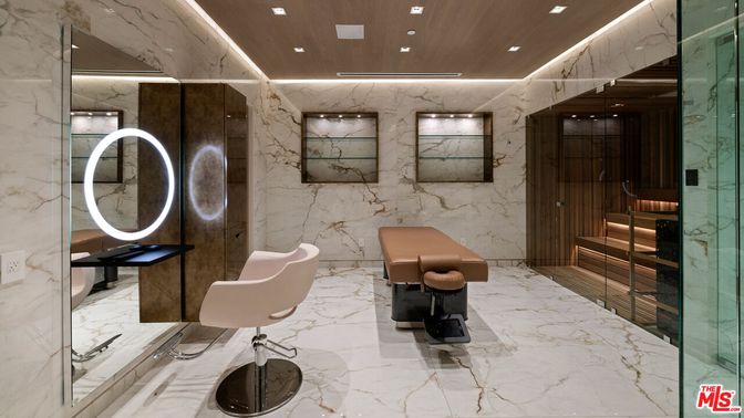 Interior, Marble, Marble Walls, Recessed Lighting, Wooden Ceilings