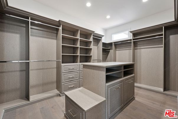 Interior, Recessed Lighting, Walk-in Closets, Wood Texture Flooring