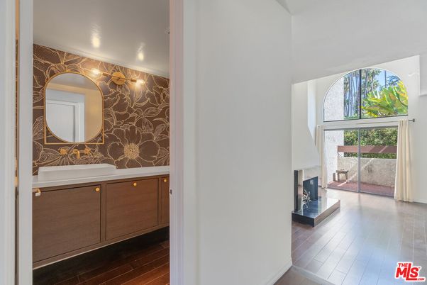 Fireplace, Interior, Wood Texture Flooring
