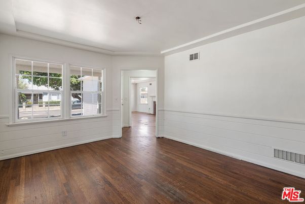 Empty room, Interior, Wood Texture Flooring