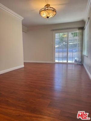 Empty room, Interior, Pendant Lights, Wood Texture Flooring