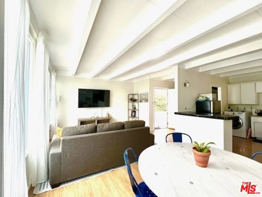 Dining room, Interior, Living room, Washer, Wood Texture Flooring