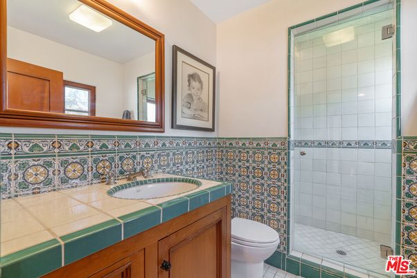 Bathroom, Glass Shower, Interior, Tile Countertops