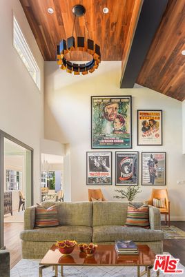 Chandelier, Interior, Living room, Recessed Lighting, Wooden Ceilings, Wood Texture Flooring