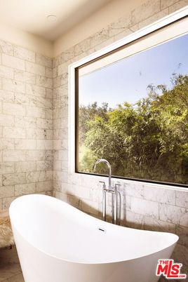 Bathroom, Free Standing Baths, Interior, Marble Walls, Recessed Lighting