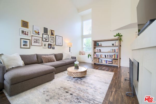 Fireplace, Interior, Living room, Wood Texture Flooring
