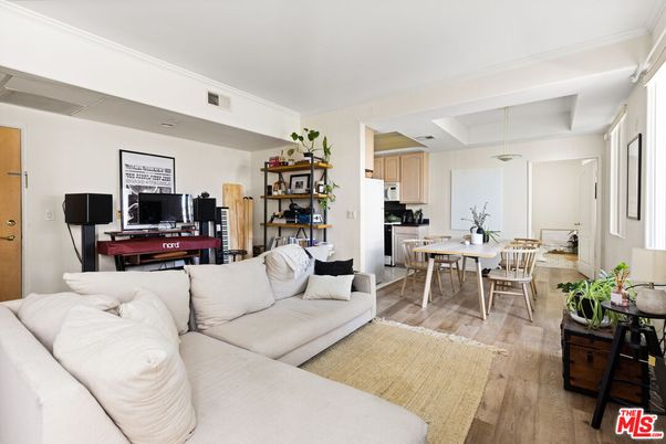 Dining room, Interior, Living room, Pendant Lights, Wood Texture Flooring