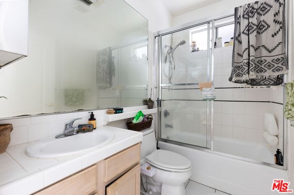 Bathroom, Glass Shower, Interior, Tile Countertops