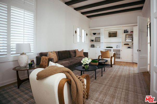 Interior, Living room, Wooden Beams, Wood Texture Flooring