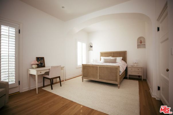 Bedroom, Home Office, Interior, Wood Texture Flooring
